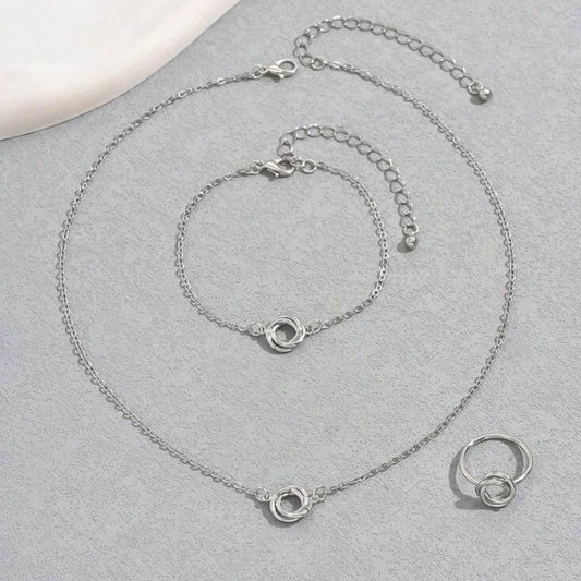 Soft Tide, Pandent Set(Silver)