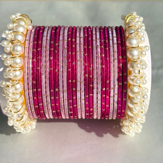 Perfect Pink Bangels Set