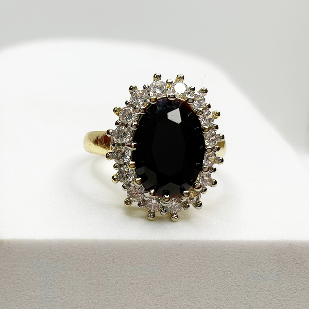 Emerald Ring Black
