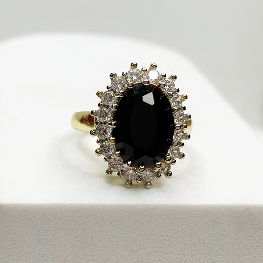 Emerald Ring Black