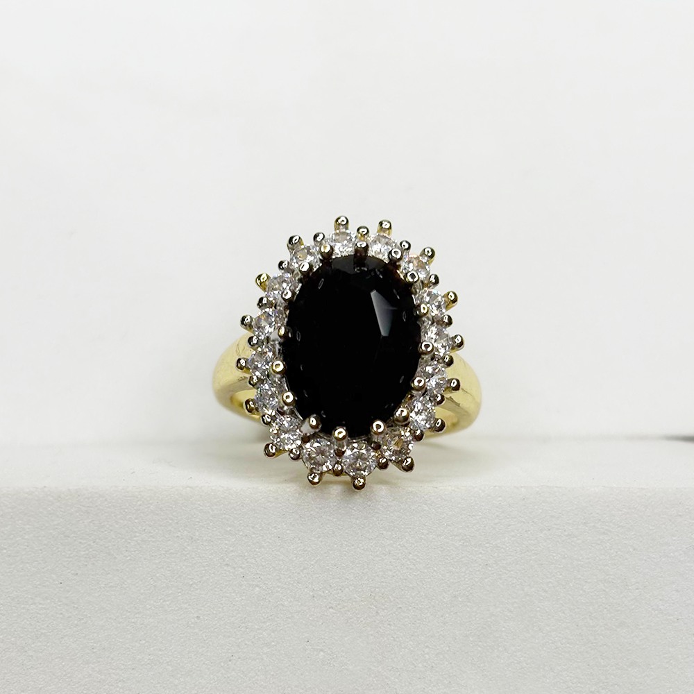Emerald Ring Black