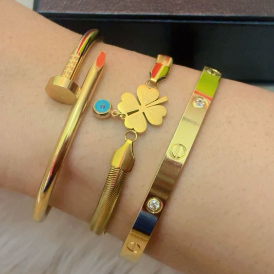 High Shine Bracelet Trio