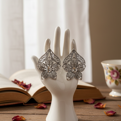Hollow Floral Drop