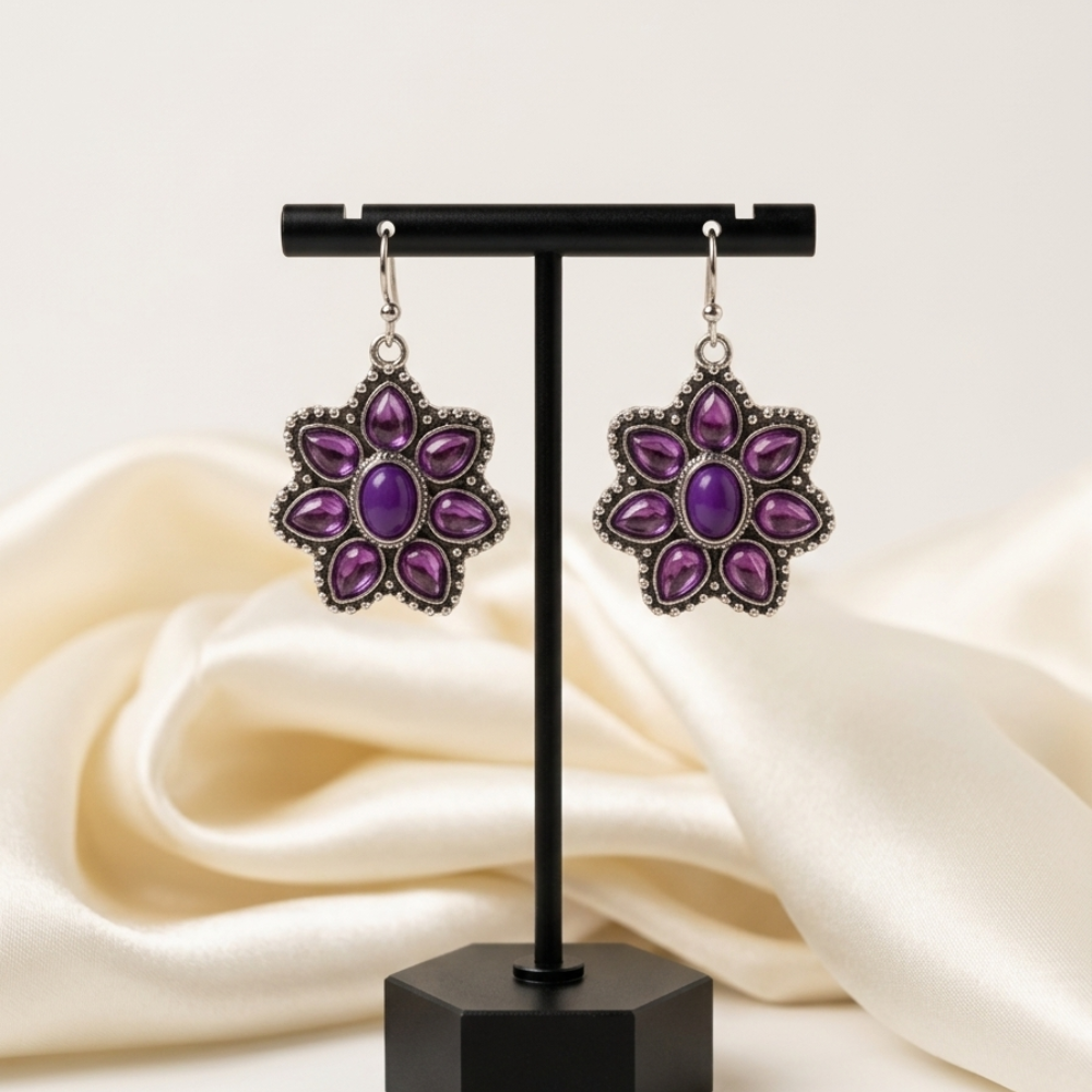 Topaz earring