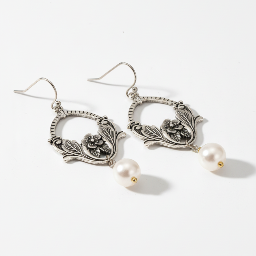 Flora Drop Earrings