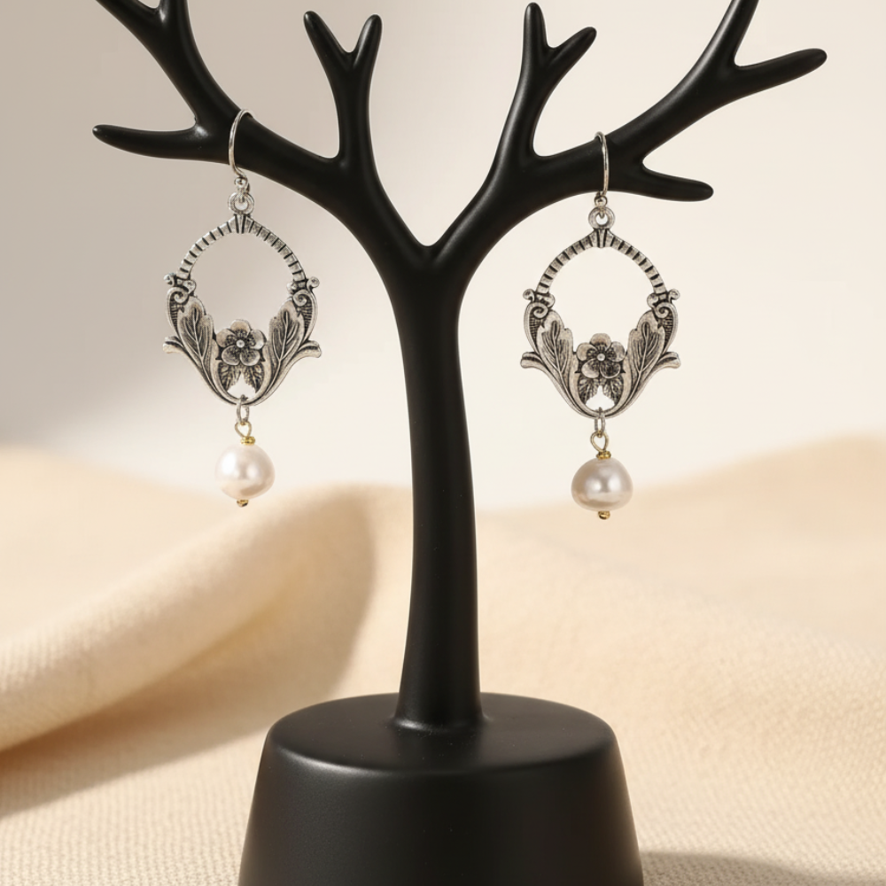 Flora Drop Earrings