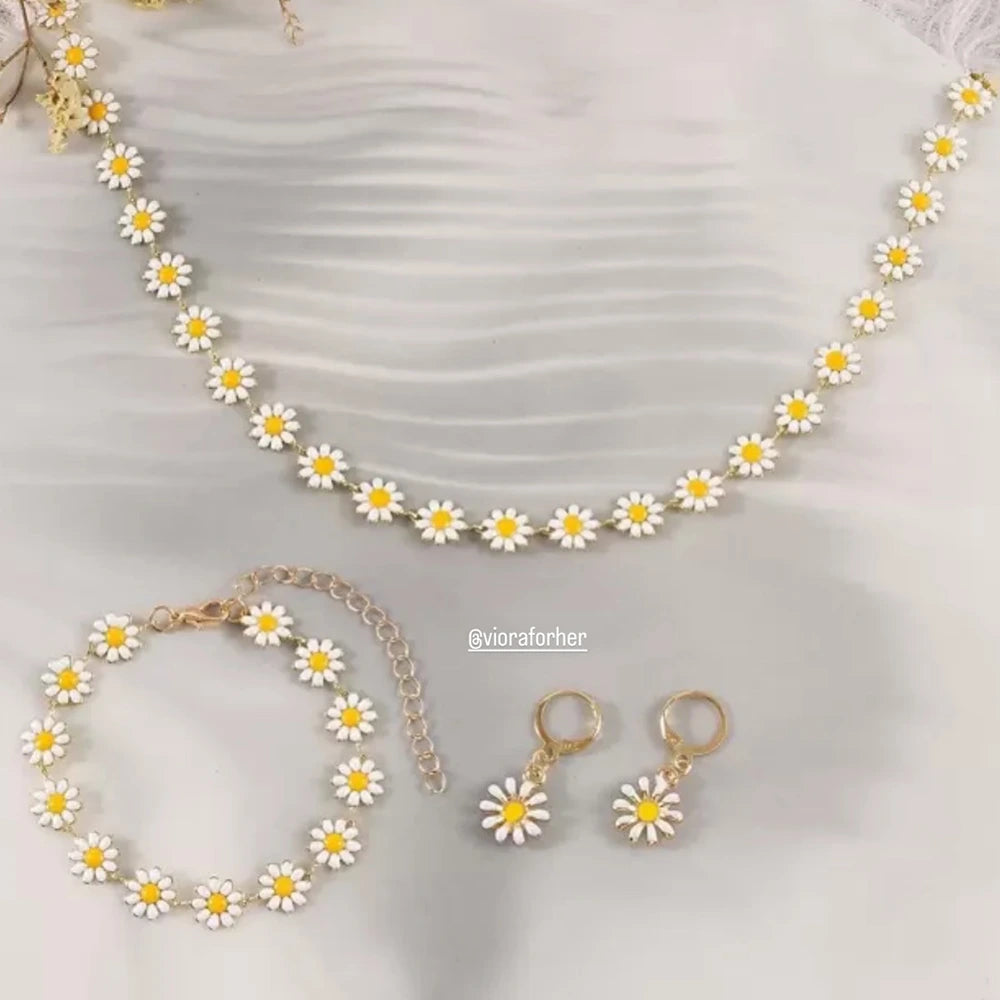Lume, 4 Piece yellow Jewellery Set (Multicolor)