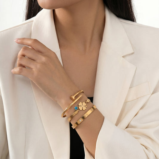High Shine Bracelet Trio