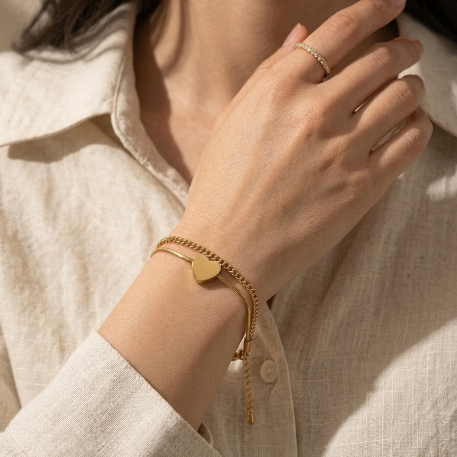 Amora Heart Bracelet