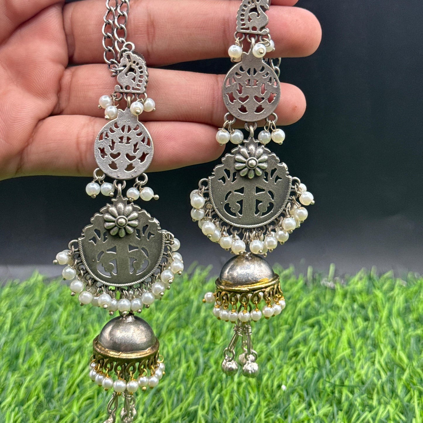 Gulnar Pearl Jhumka