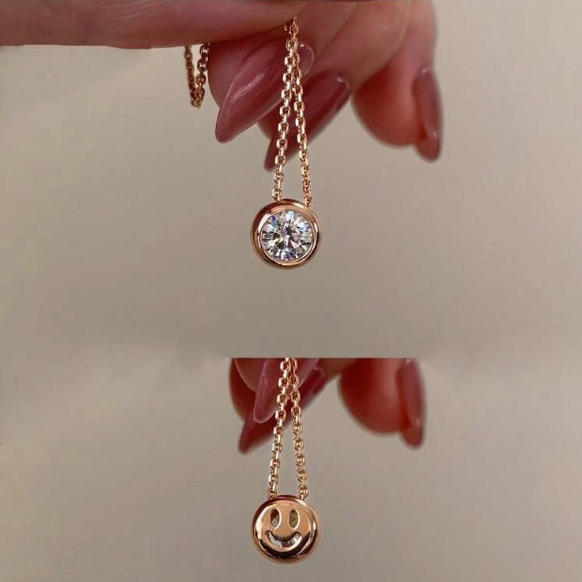 Duo Charm Two-Way Necklace