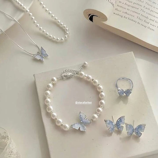 Flutterlock, Blue Butterfly Set
