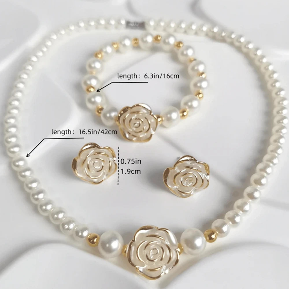 Pearlaire, White Pearl Set