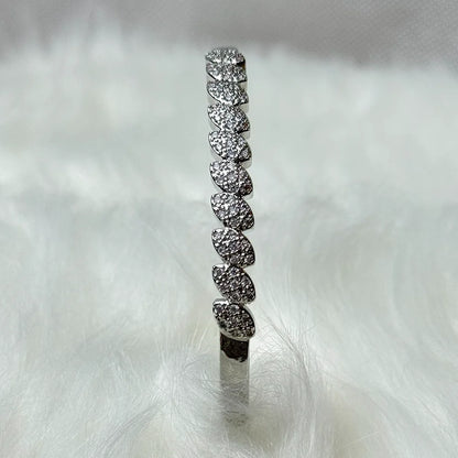 Silver stella,Handcuff with ring