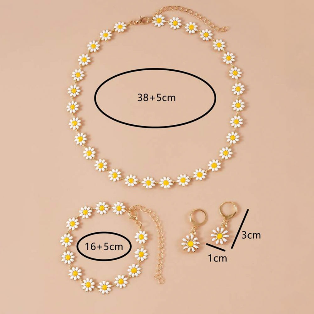 Lume, 4 Piece yellow Jewellery Set (Multicolor)