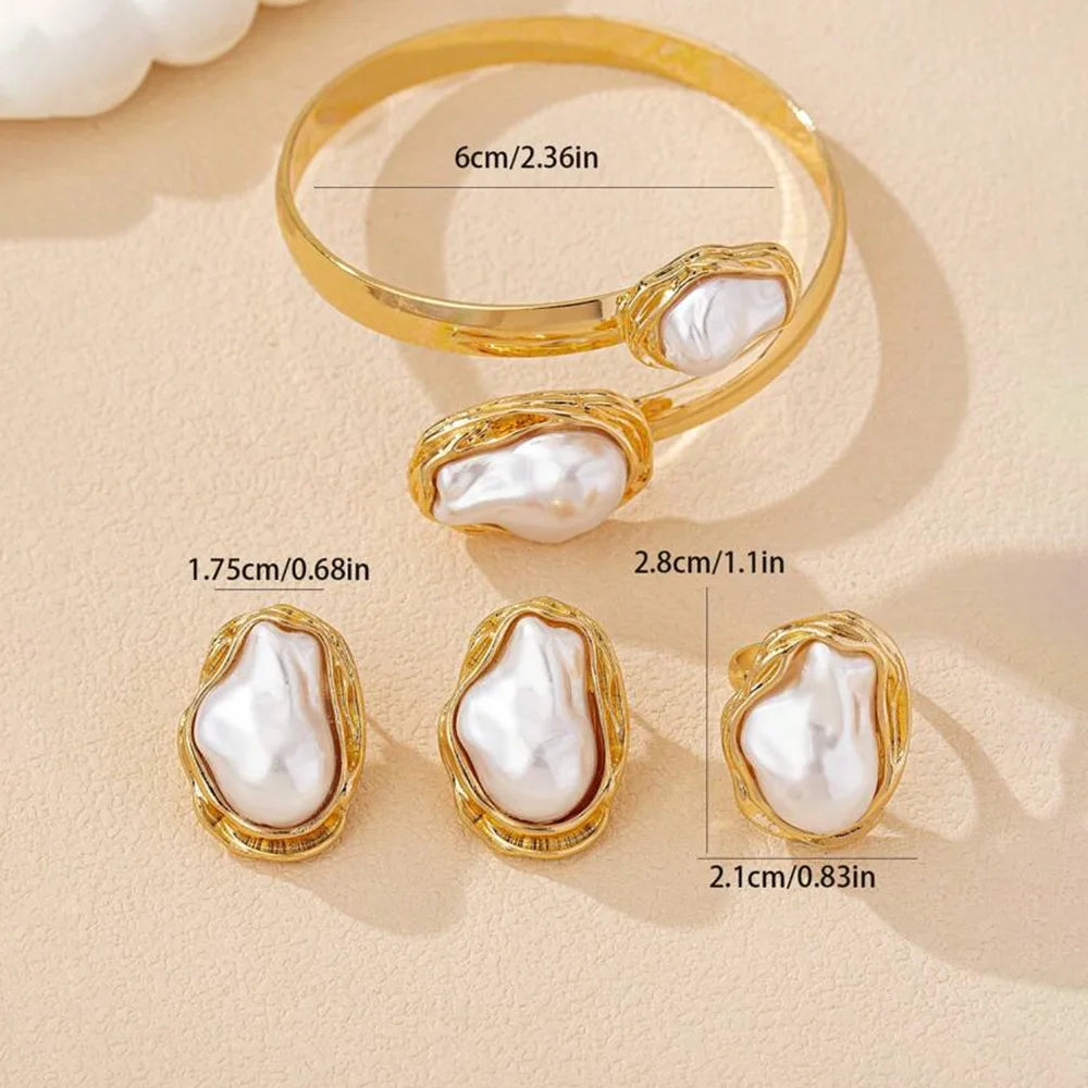 Eterna Pearl, Vintage Asymmetric Pearl set