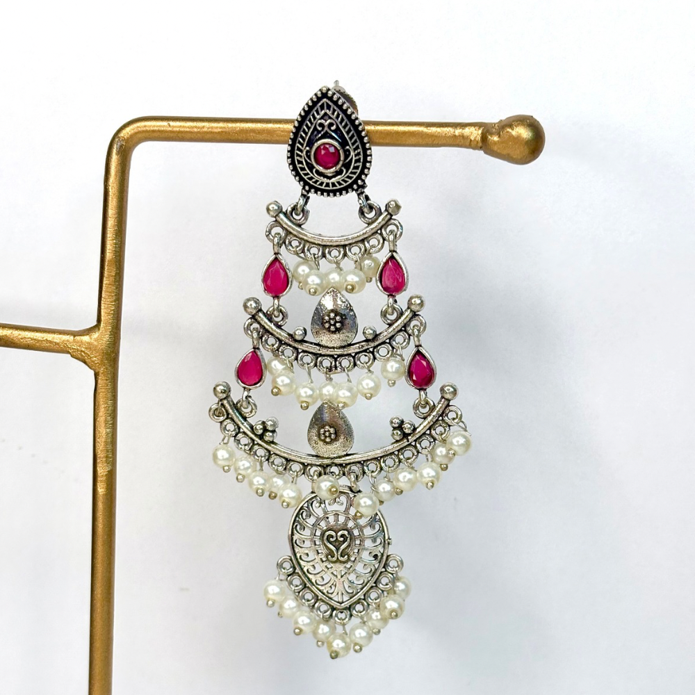 Mehrbaan Jhumka – Pink