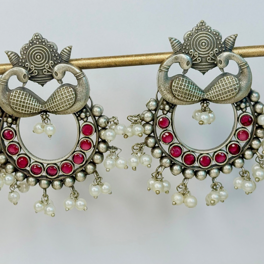 Mor Mahal Jhumkas