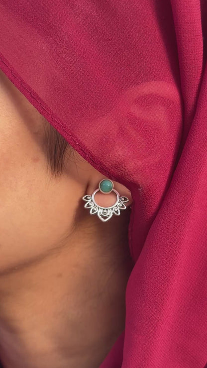 The Dual-Wear Turquoise Studs