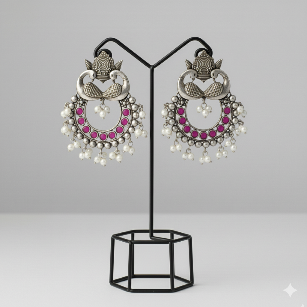 Mor Mahal Jhumkas