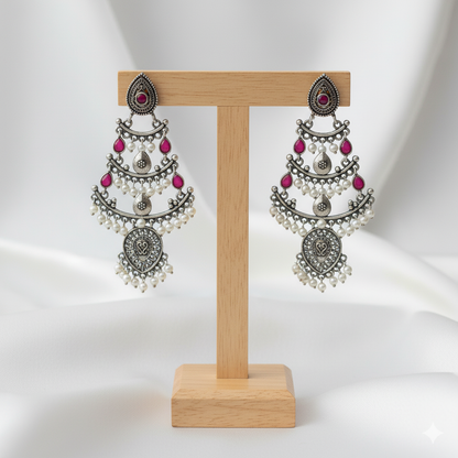Mehrbaan Jhumka – Pink