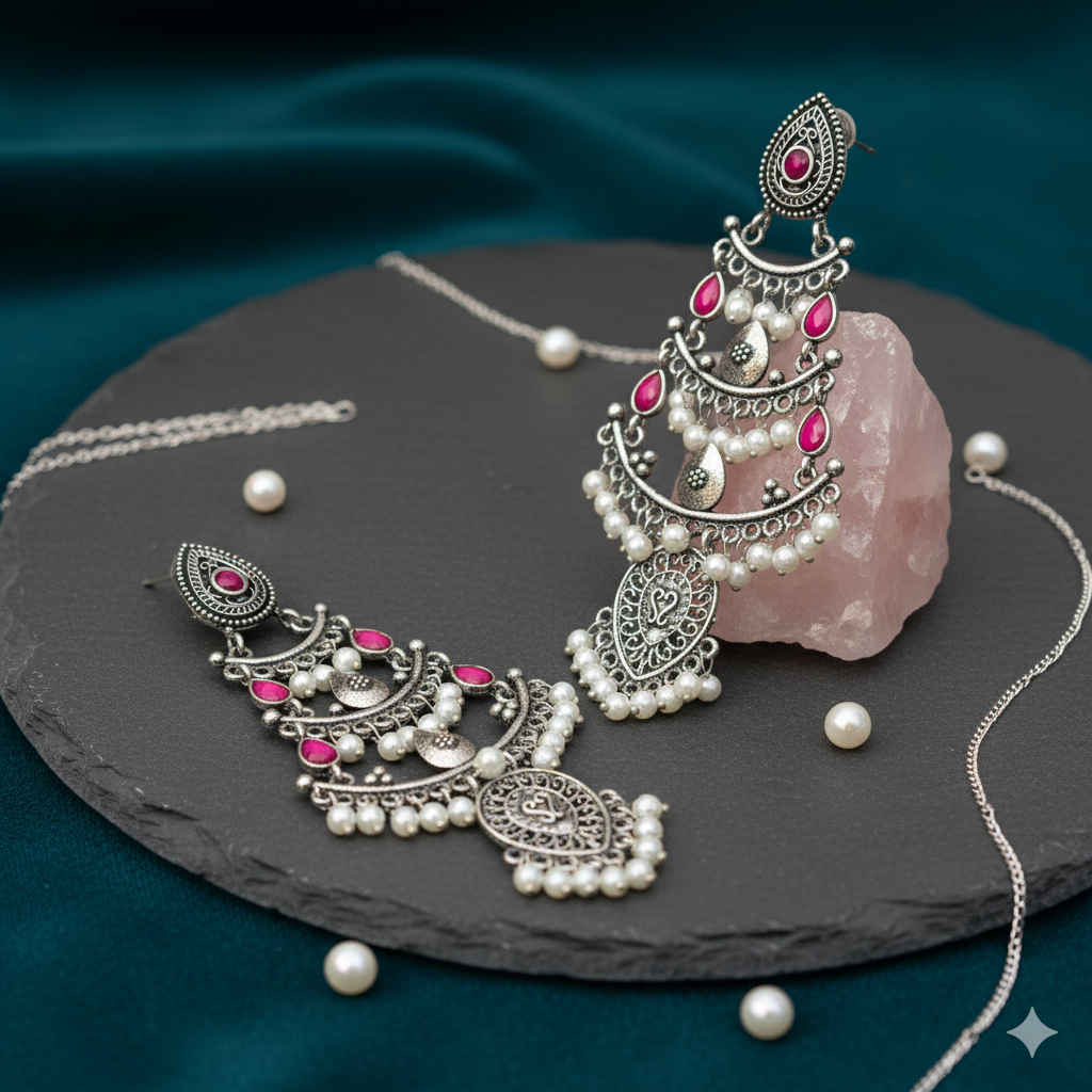 Mehrbaan Jhumka – Pink